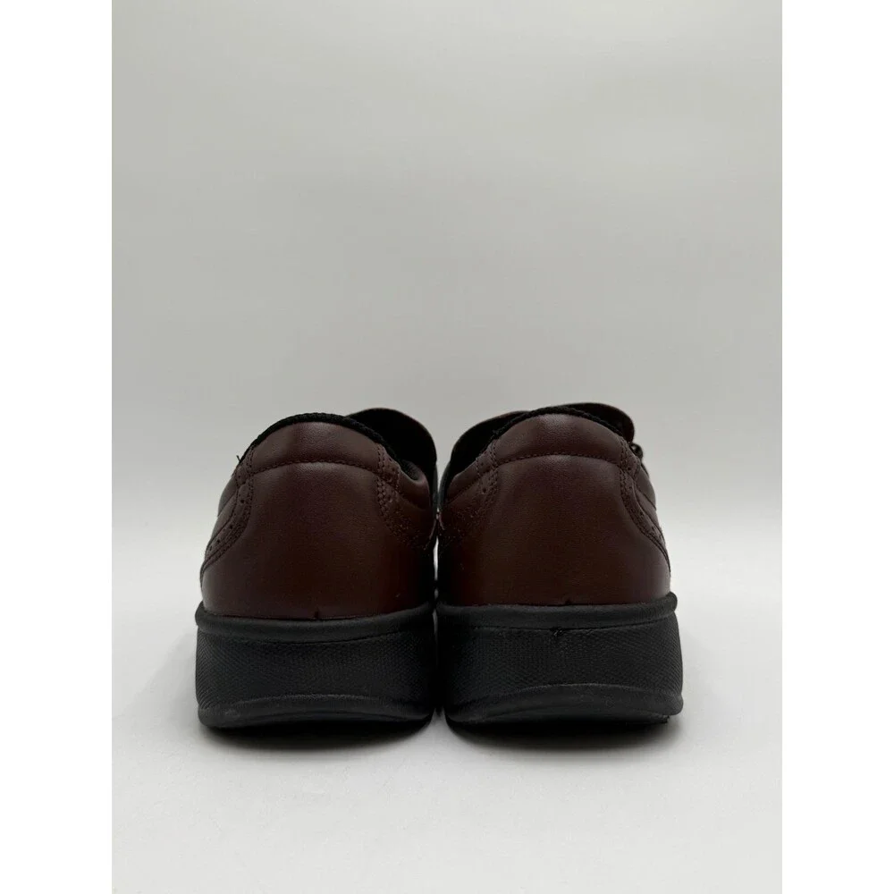 OrthoFeet LINCOLN CENTER Men's NEW Orthopedic Dress Shoe Brown US Size 12 M